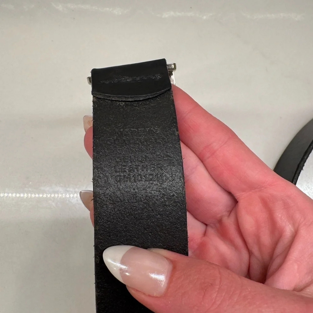 Men’s Black Leather Belt size 38